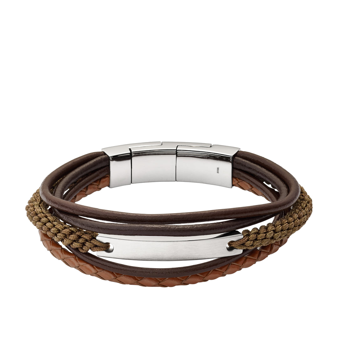 Fossil Vintage Casual Leather Bracelet - JF02703040
