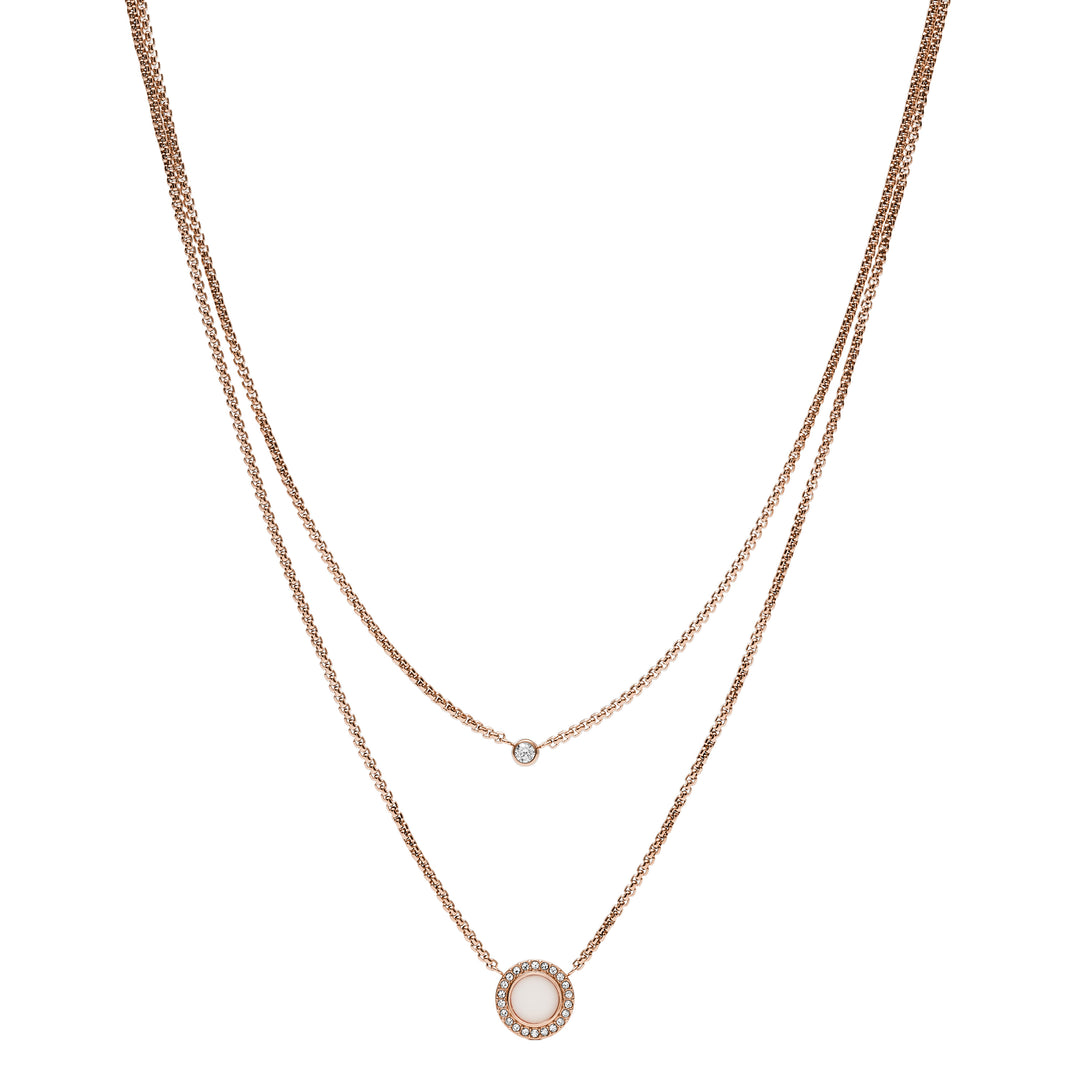 Fossil Classics Stainless Steel Necklace - JF03057791