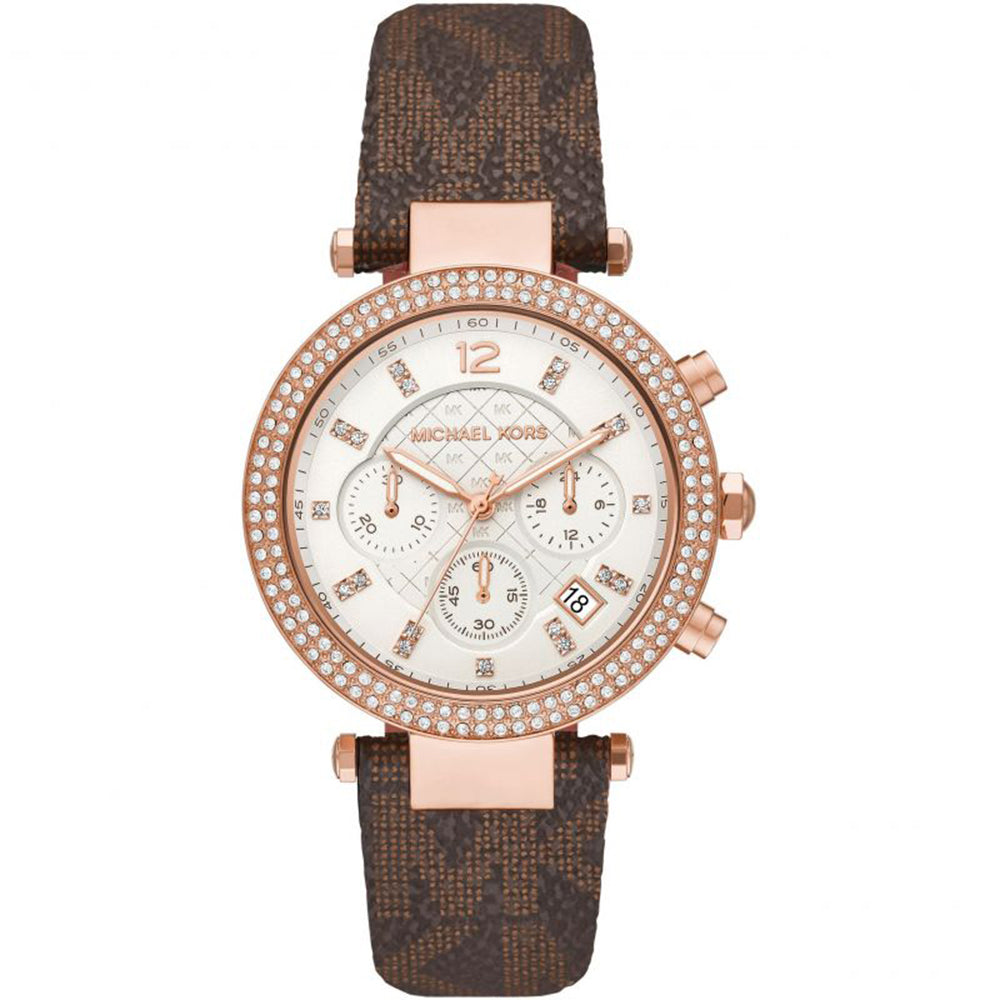 Michael Kors Analog Women's Watch Gold Plated Plastic Band