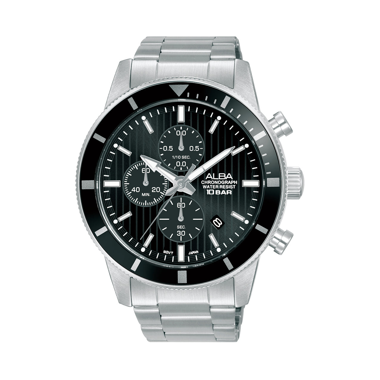 Alba chronograph water clearance resist 10 bar price