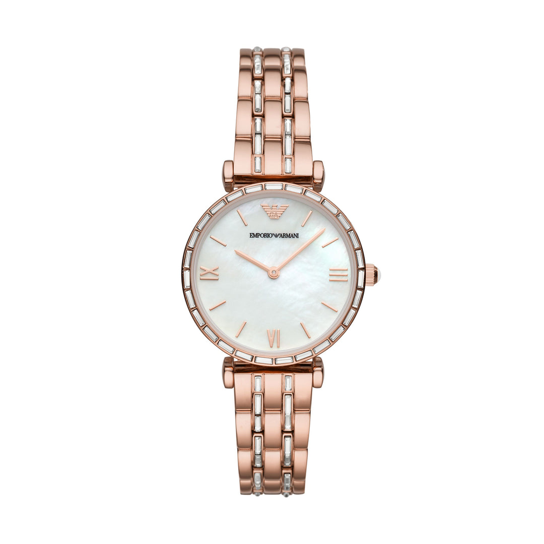 EMPORIO ARMANI Women's Gianni T-Bar Fashion Quartz Watch