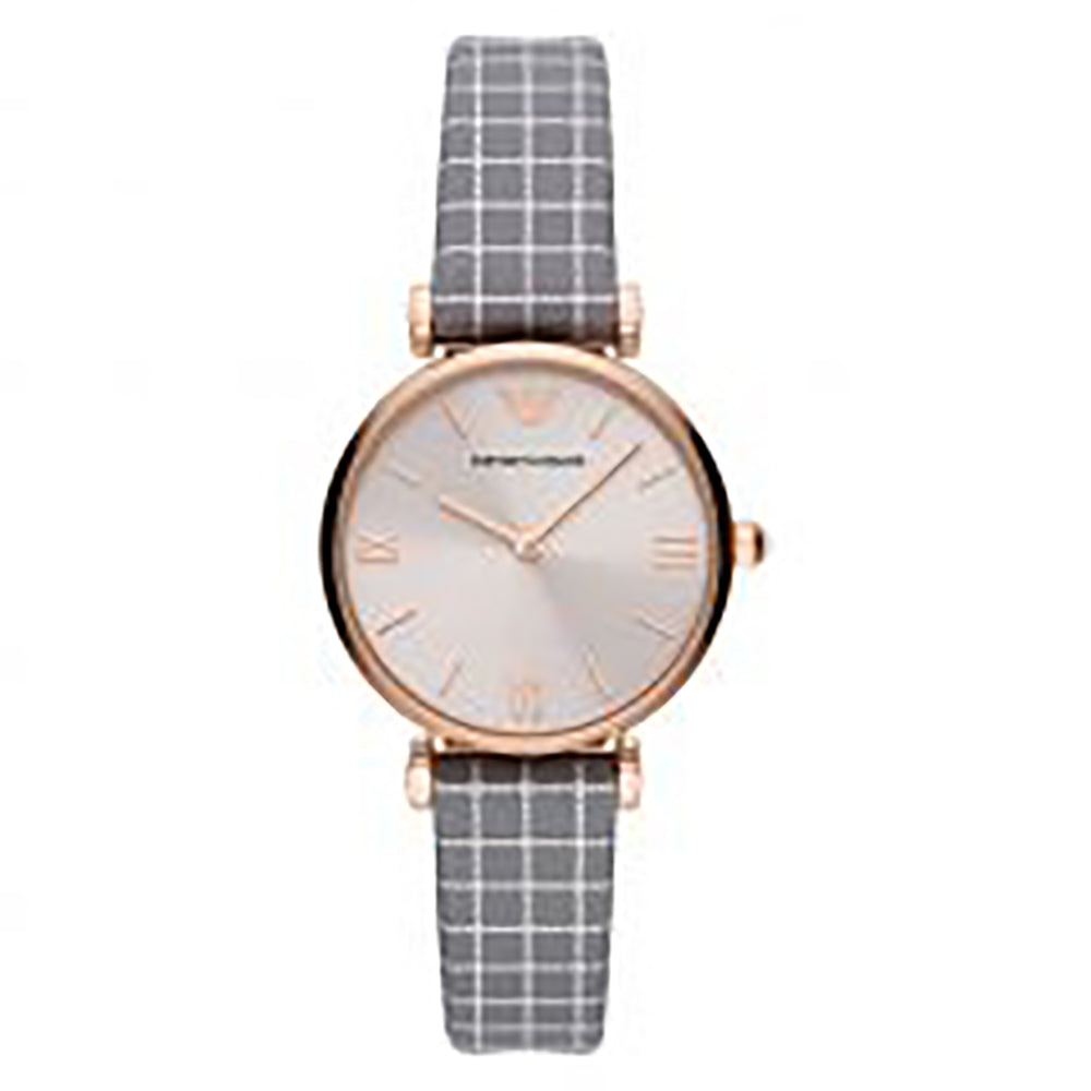 EMPORIO ARMANI ANALOG WATCH 0 JWL GP FABRIC STRAP