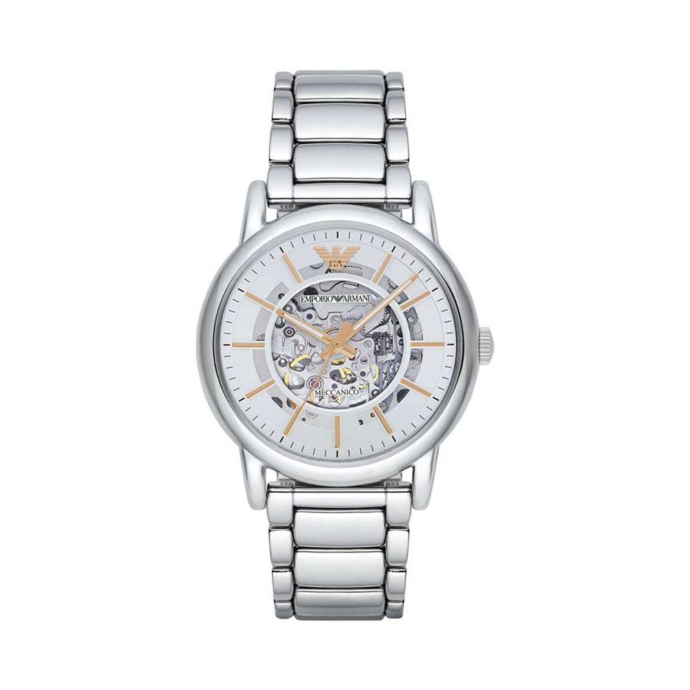 EA AUTOMATIC WATCH 2 SS METAL BRACELET