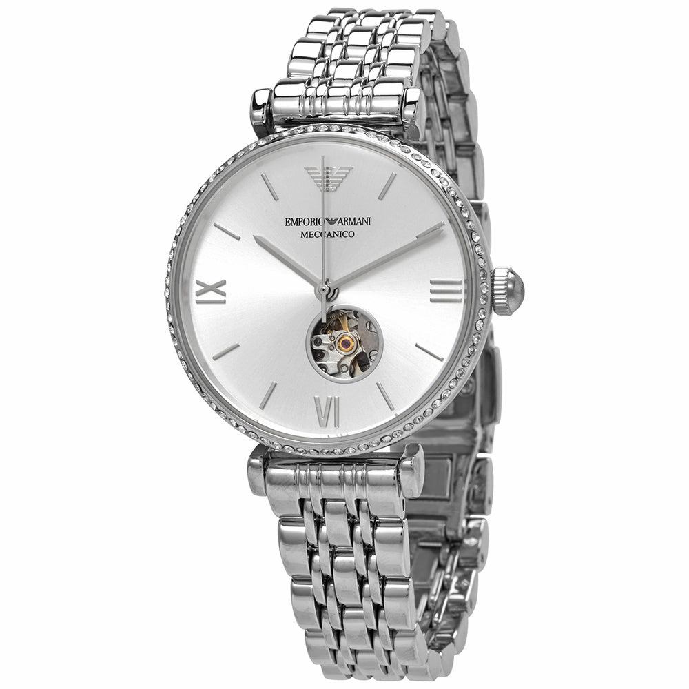 AUTOM WATCH 21 JWL SS METAL BRCLT