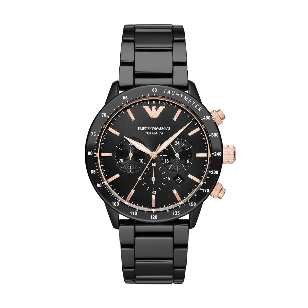 EMPORIO ARMANI Men's Mario Fashion Quartz Watch