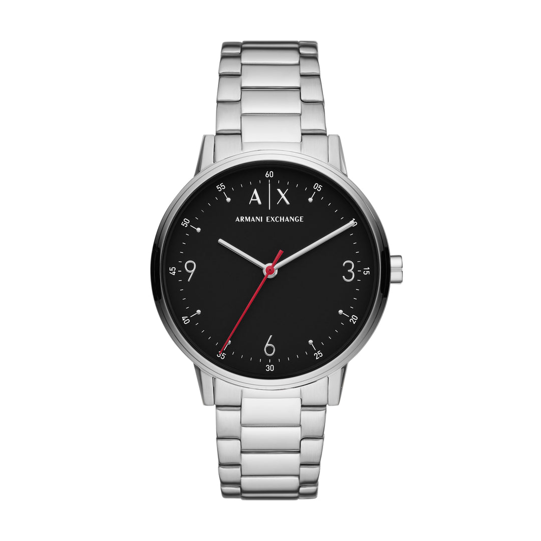 Armani Exchange Men's Three-Hand Stainless Steel Watch