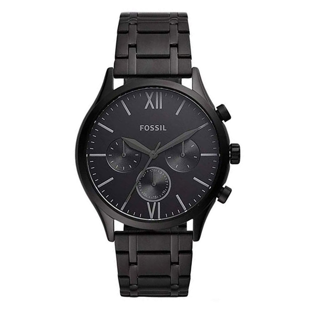 Fossil Analog Men's Watch Stainless Steel Metal Bracelet