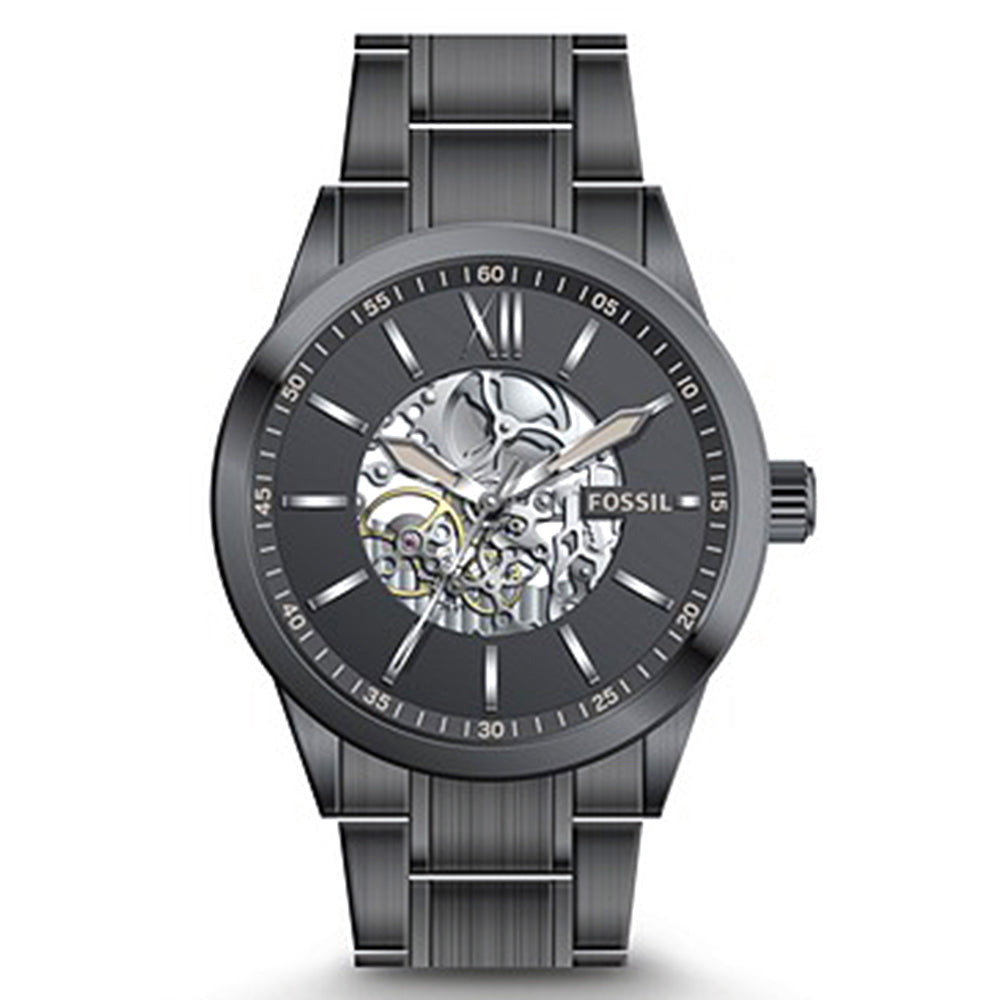 Fossil Automatic Men's Watch Stainless Steel Metal Bracelet