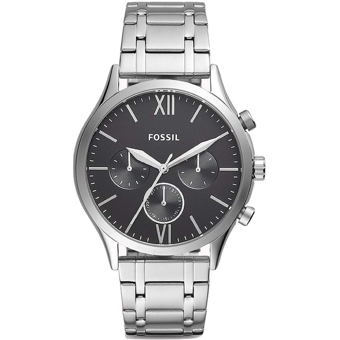 Fossil Analog Men's Watch Stainless Steel Metal Bracelet - BQ2406