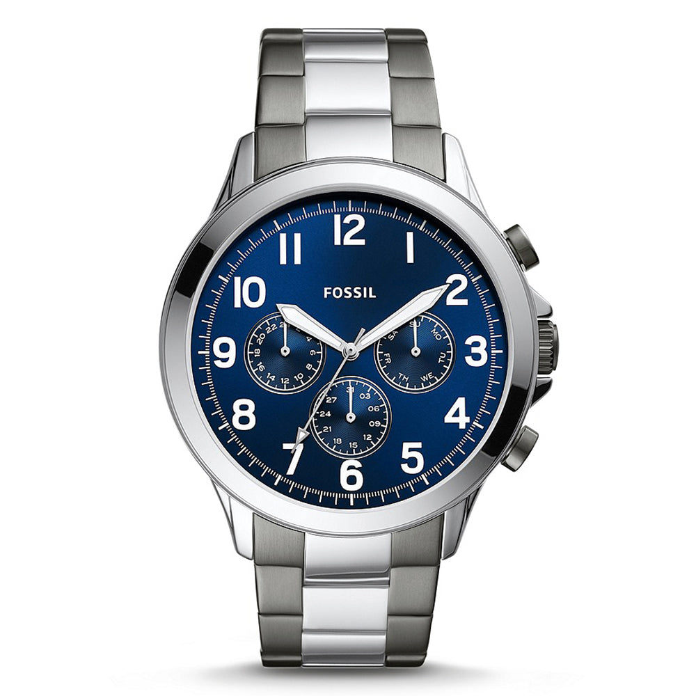 Fossil Analog Men's Watch Stainless Steel Metal Bracelet - BQ2540