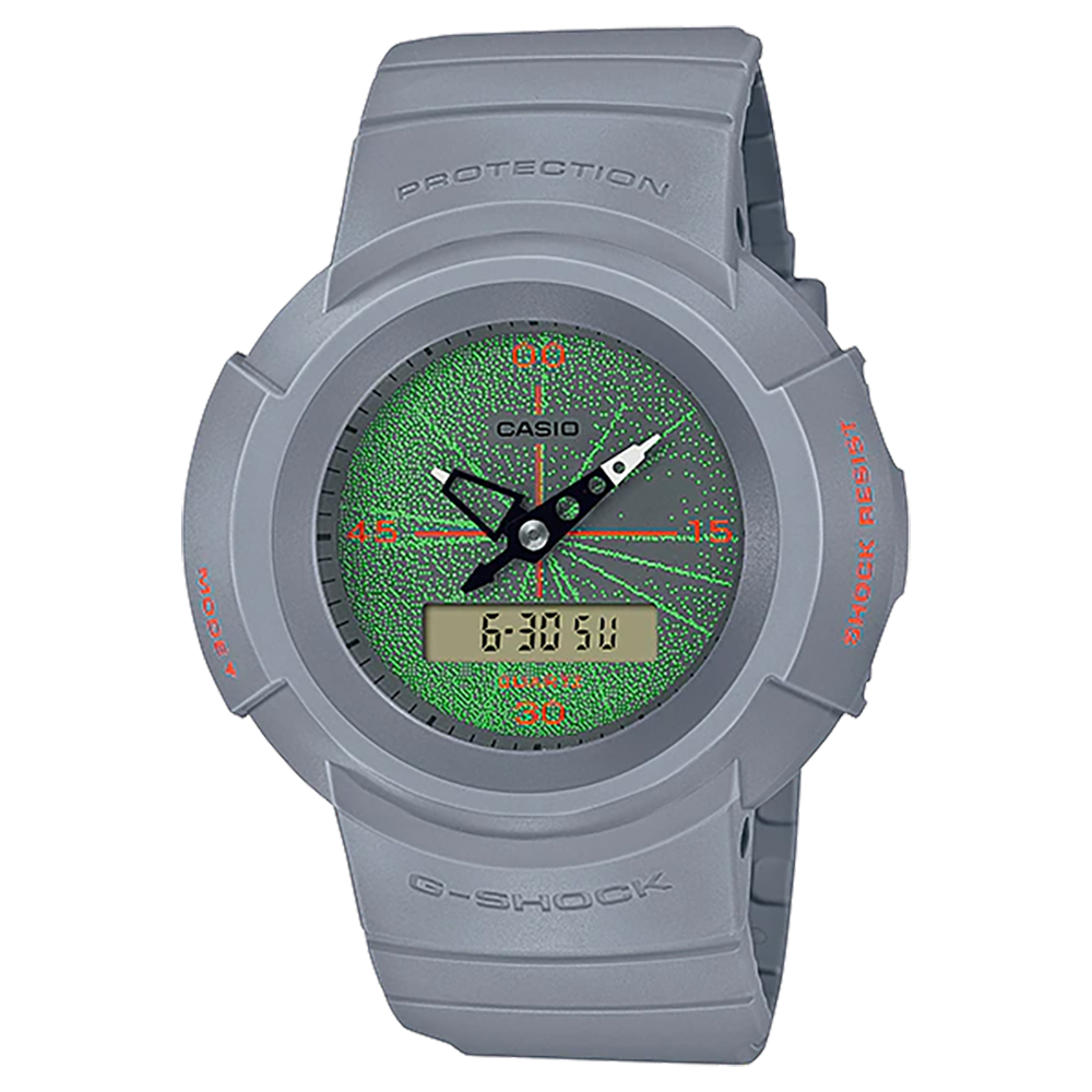 ساعة كاسيو جي-شوك للرجال تناظرية-رقمية AW-500MNT-8ADR