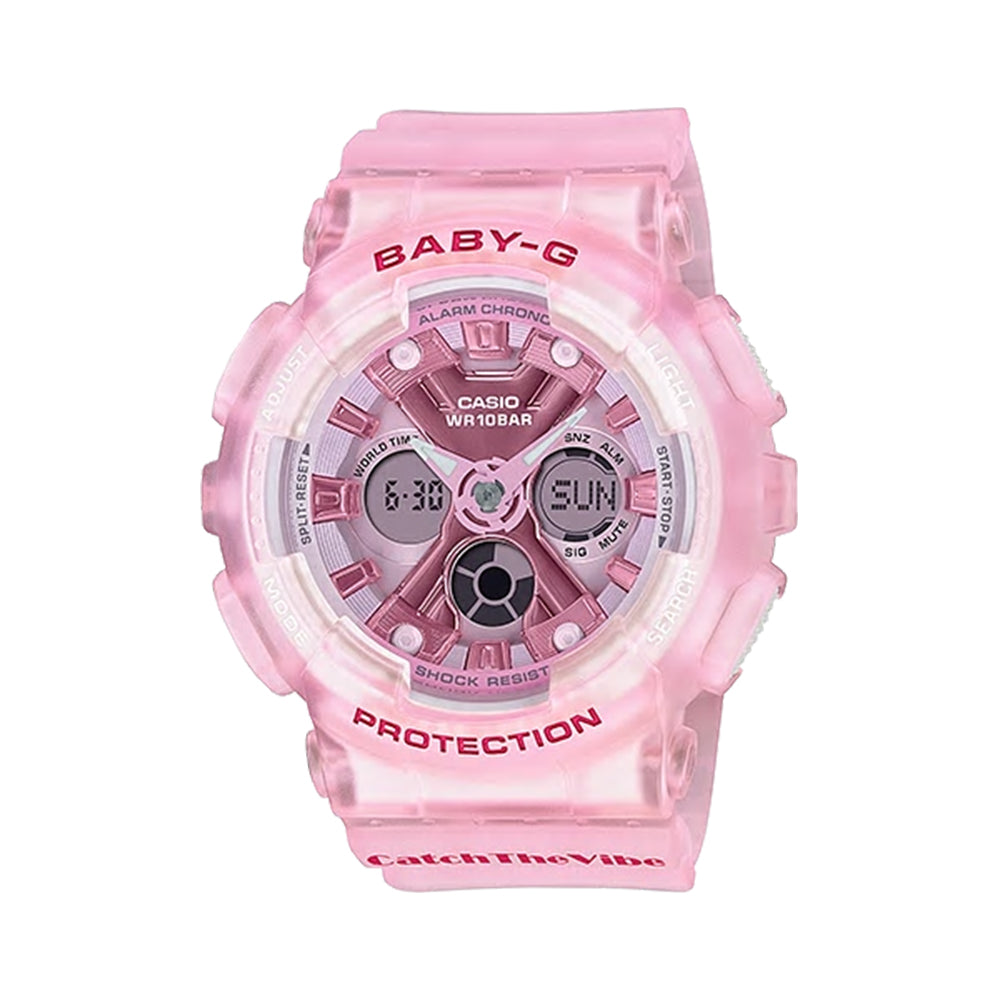 Casio baby g pink watch hotsell