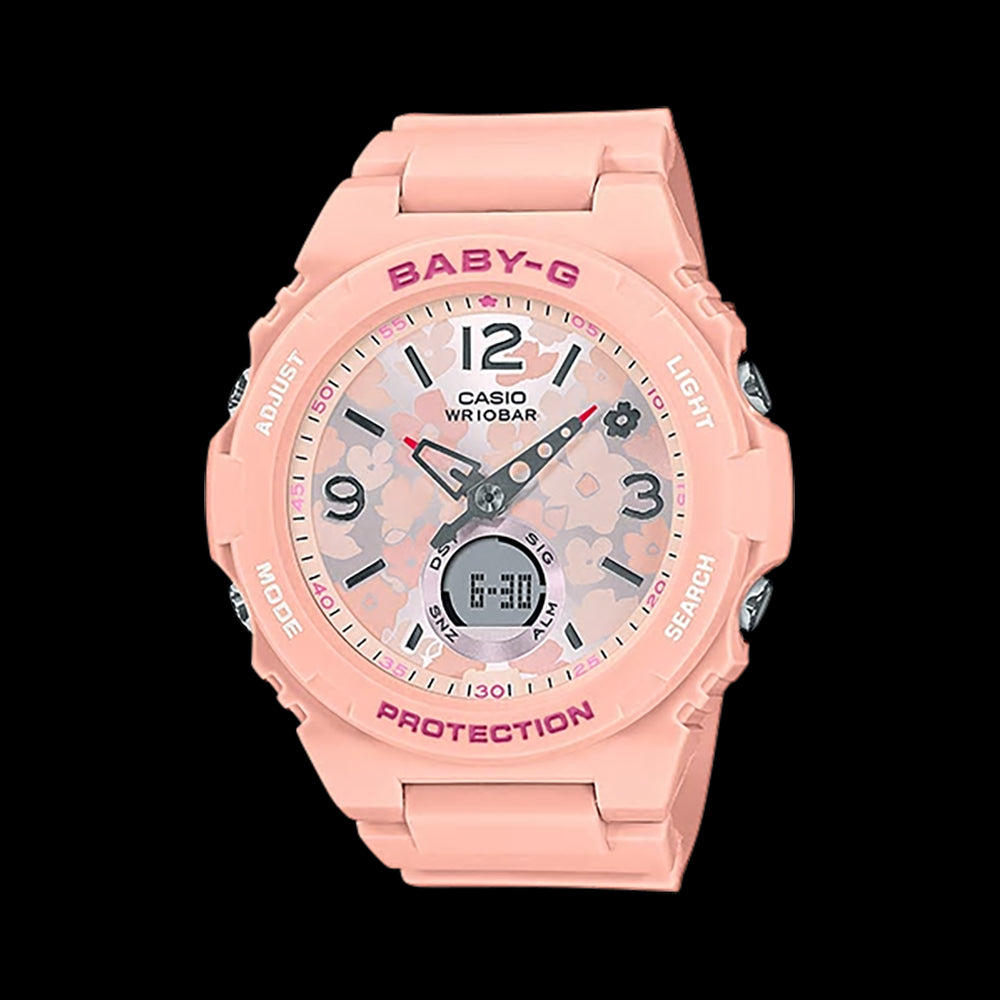 Casio Baby-G Ladies Analog-Digital Watch BGA-260FL-4ADR