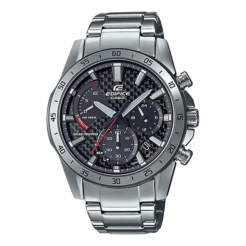 Casio edifice store silver watch