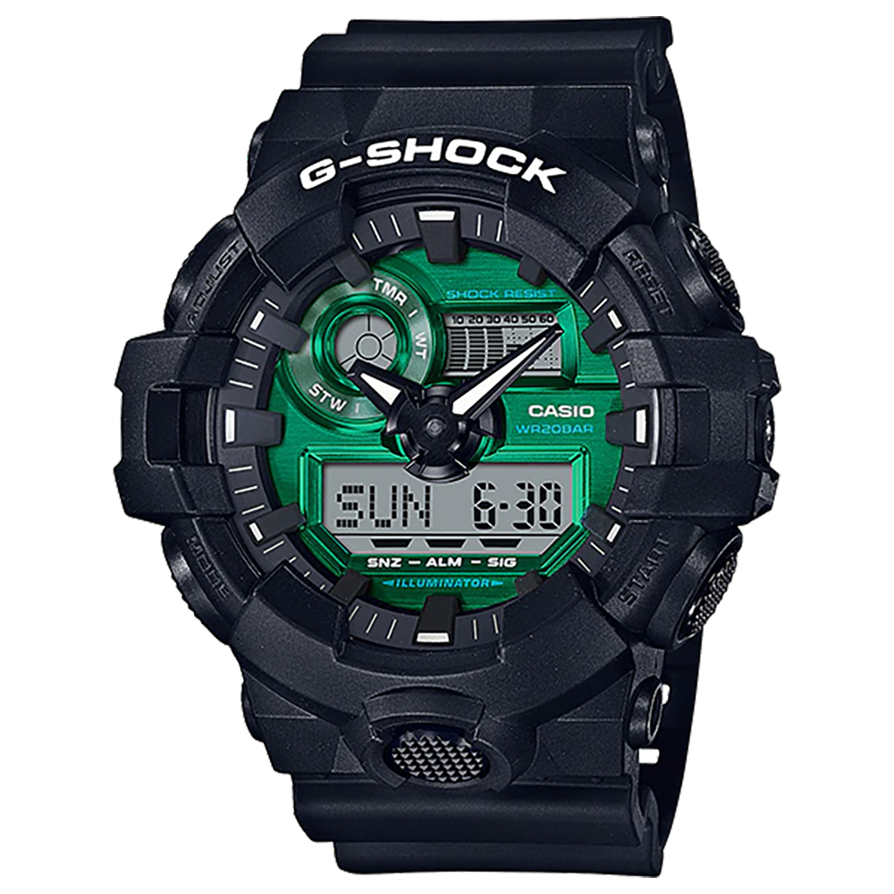 Casio G-Shock Men's Analog-Digital Watch GA-700MG-1ADR