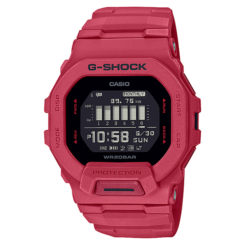 G shock red and clearance black watch