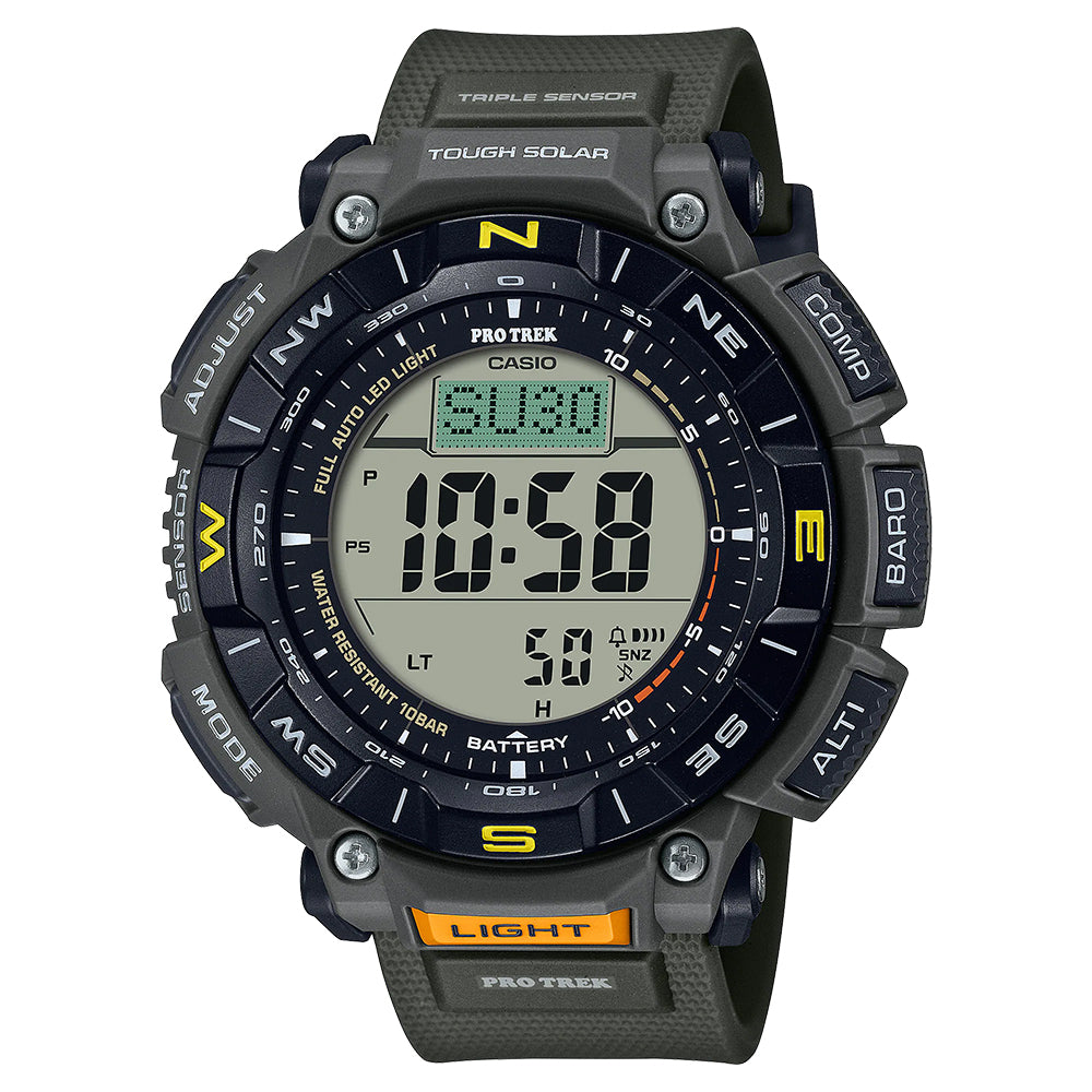 Casio Pro Trek Men's Digital Tough Solar Watch