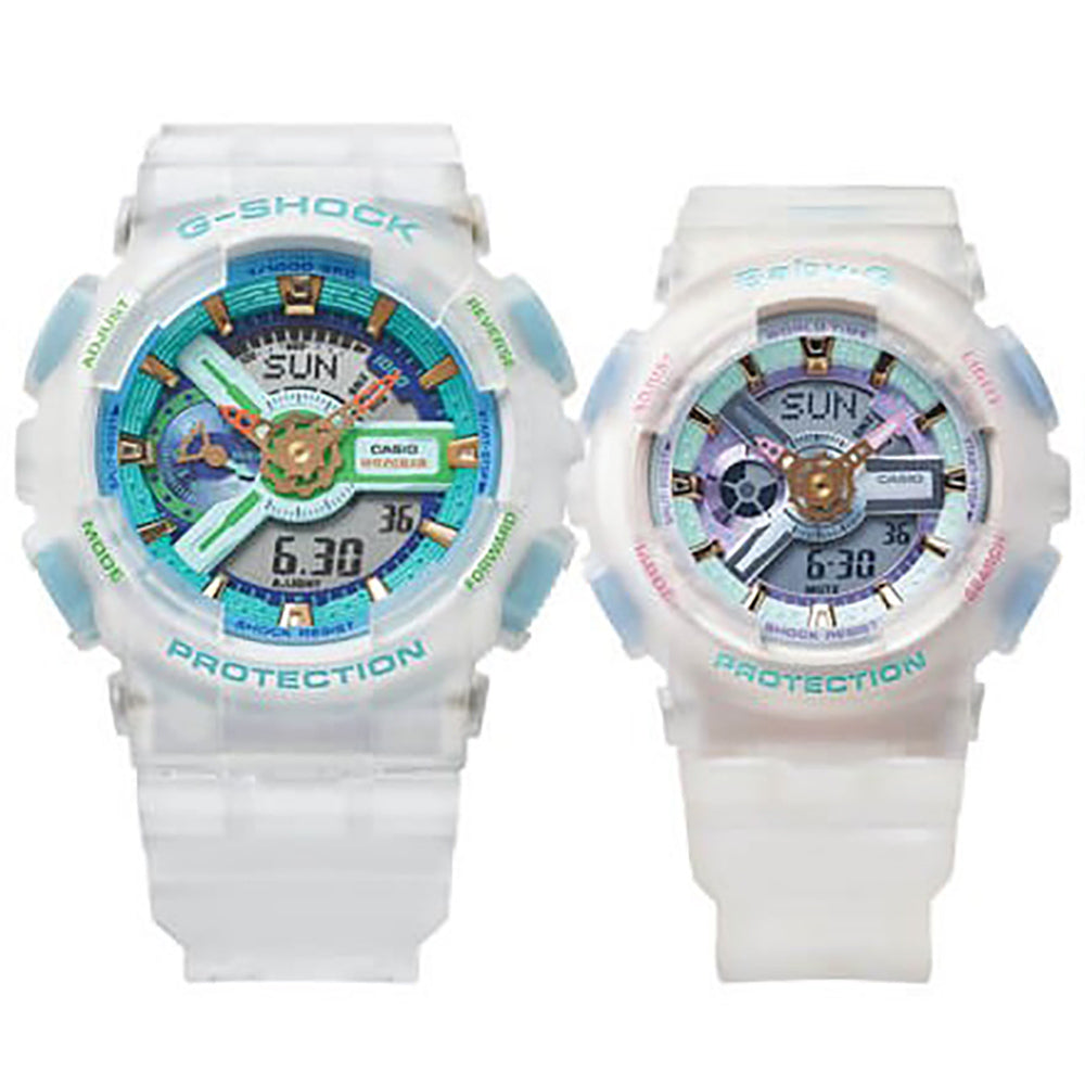 Casio g shock cheap baby g couple watch