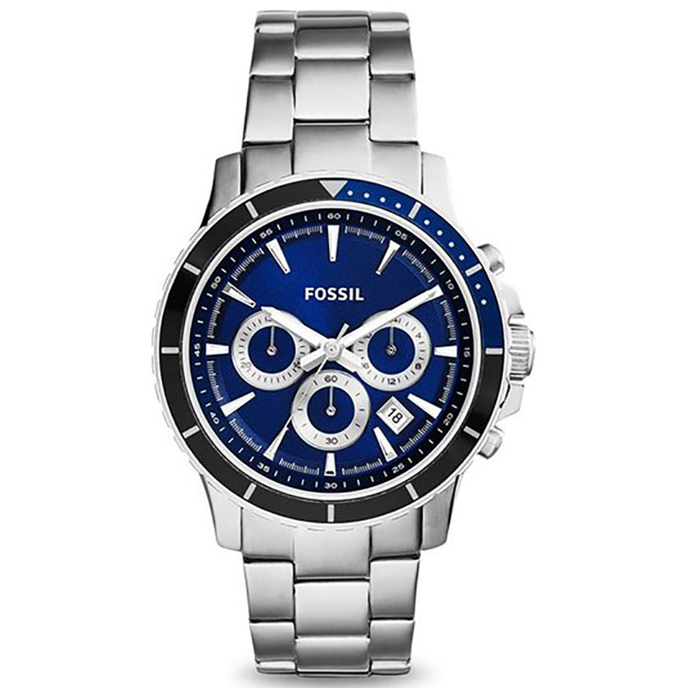 Fossil Analog Men's Watch Stainless Steel Metal Bracelet