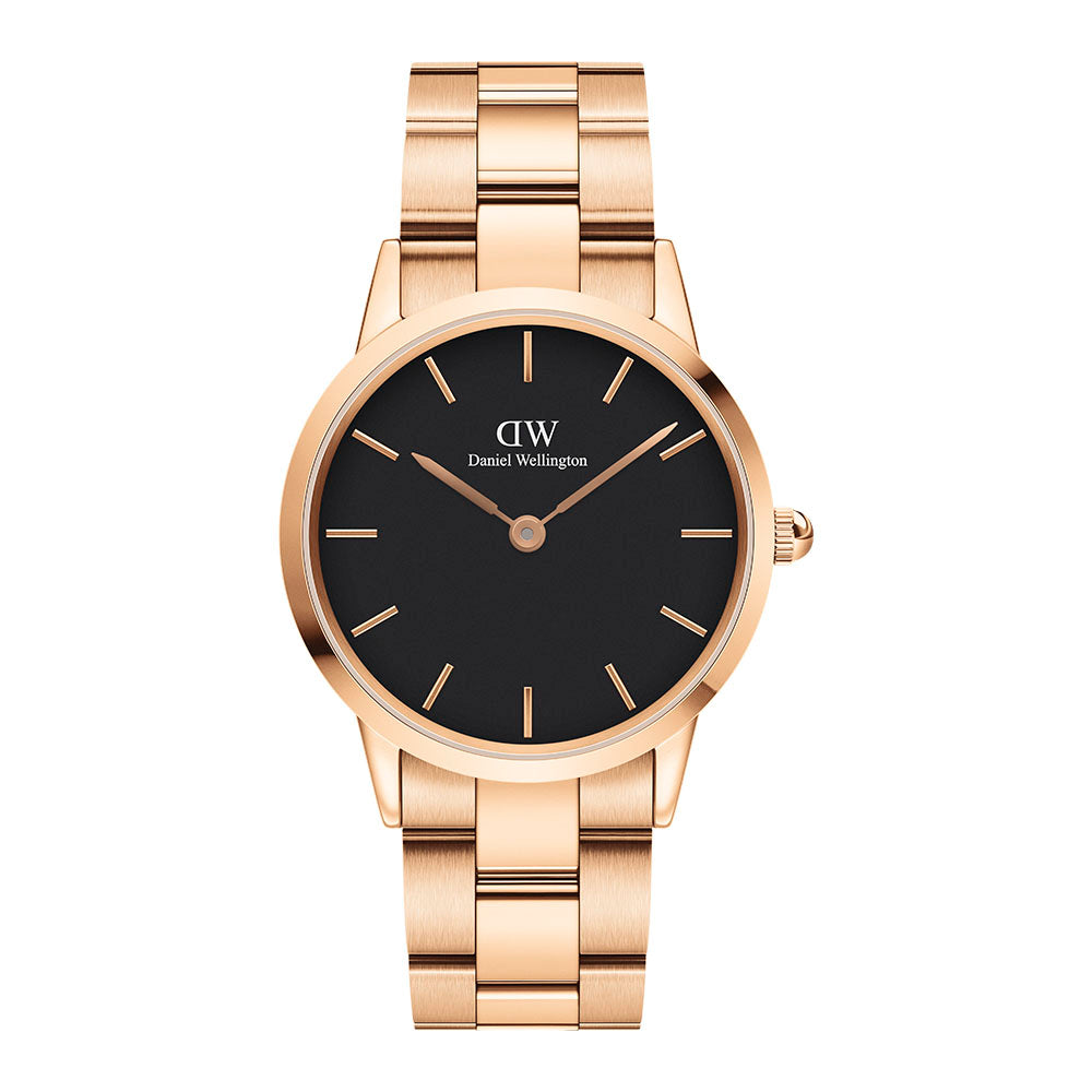 Daniel Wellington Unisex Watch Rose Gold Tone Case Quartz