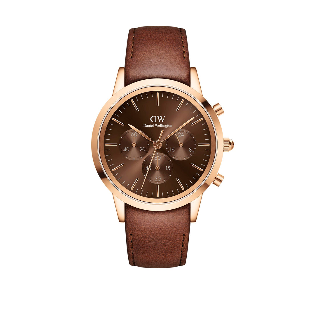 Daniel Wellington Men's Watch Rose Gold Tone Case Quartz