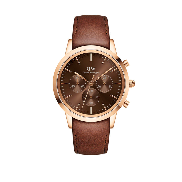 Daniel Wellington Men's Watch Rose Gold Tone Case Quartz