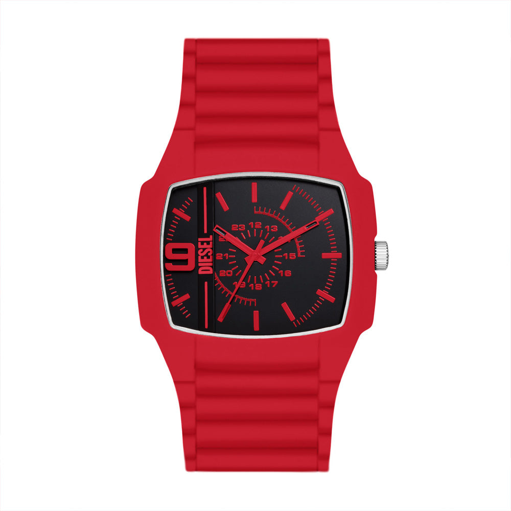 DIESEL CLIFFHANGER 2.0 MEN'S SILICONE WATCH