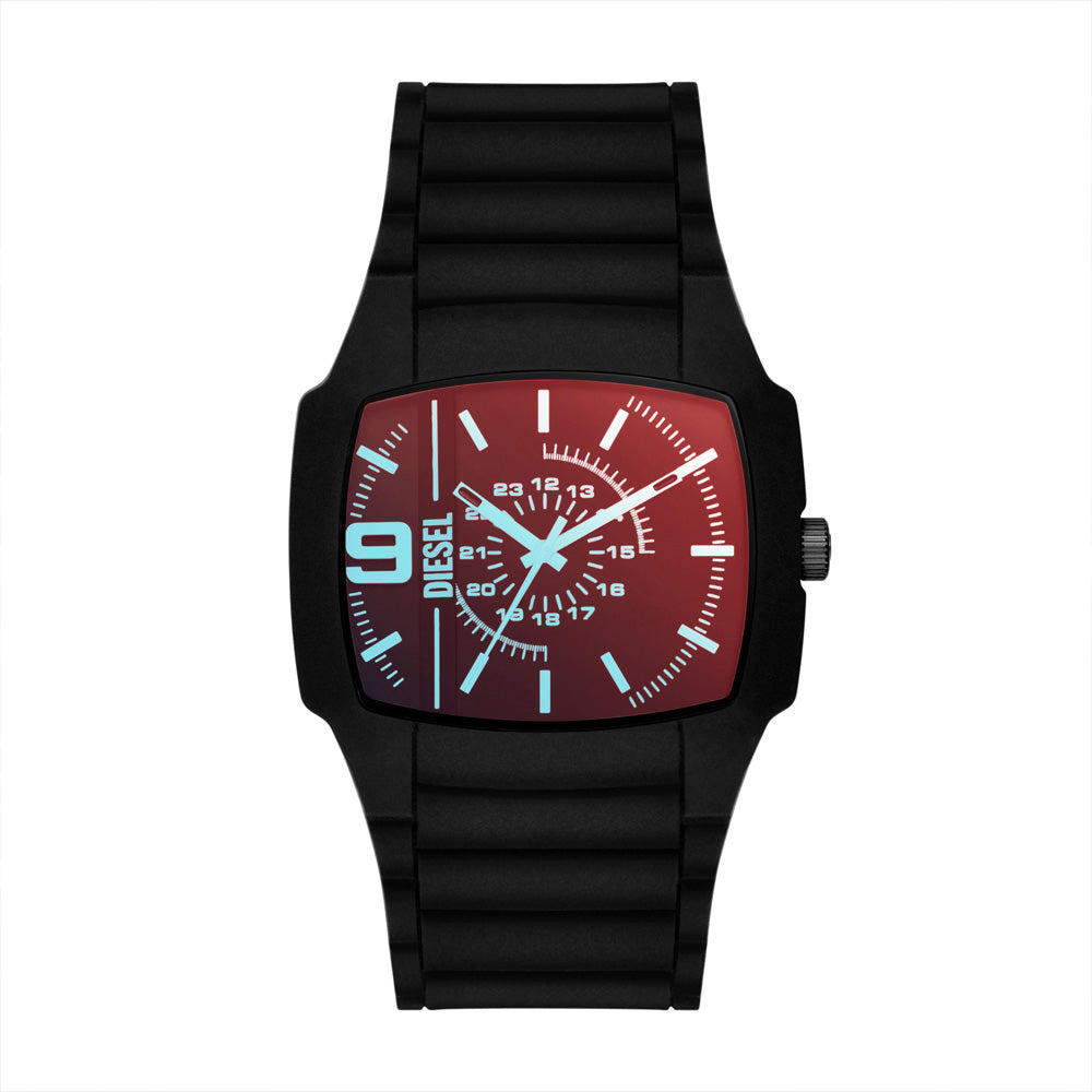 DIESEL CLIFFHANGER 2.0 MEN'S SILICONE WATCH