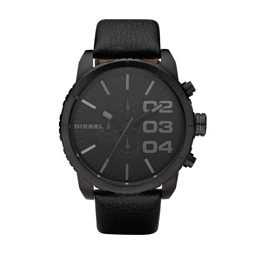 DIESEL MEN'S DOUBLE DOWN 51 STAINLESS STEEL ANALOG-QUARTZ WATCH