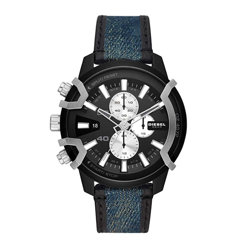 DIESEL ANALOG WATCH 0 JWL SS FABRIC STRAP