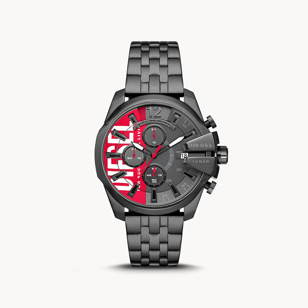 Diesel Baby Chief Chronograph Gunmetal-Tone Stainless Steel Watch – The  Watch House | Quarzuhren