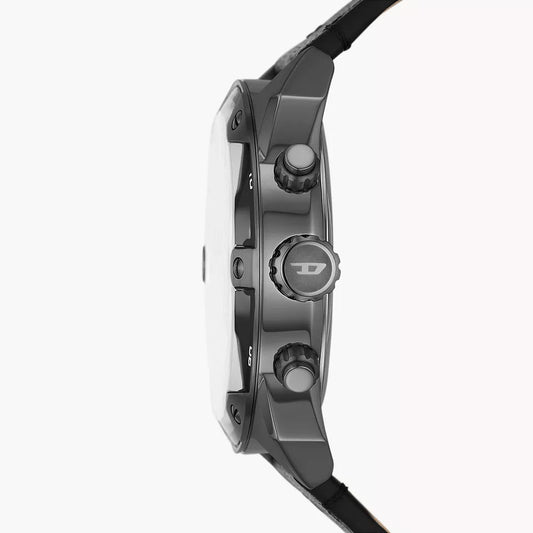 Diesel Spiked Men's Leather Watch