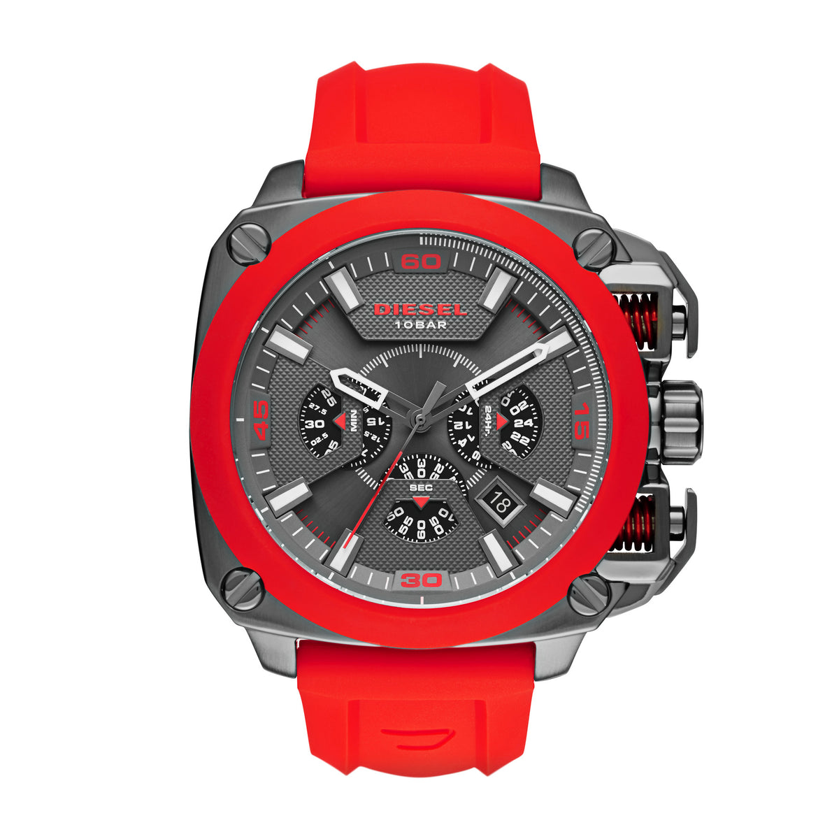 Diesel Bamf Chronograph Gunmetal Dial Men's Watch