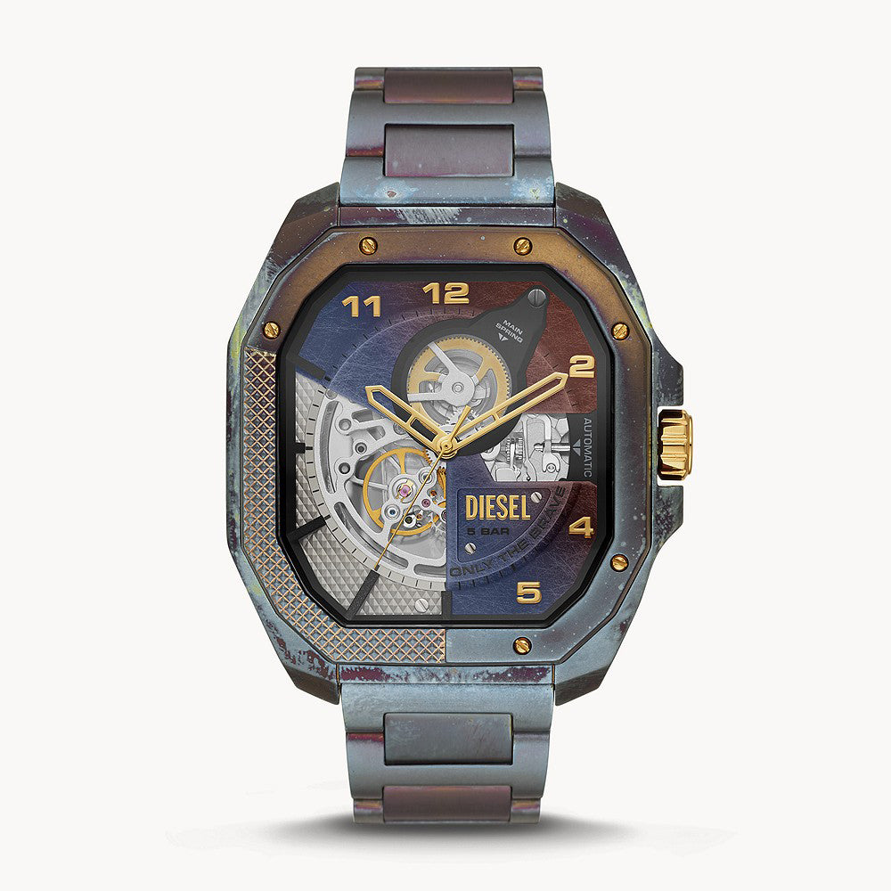 DIESEL FLAYED OTHER STAINLESS STEEL MENS WATCH