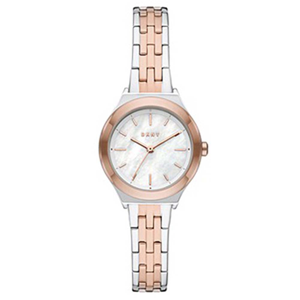 DKNY MOP ANLG WATCH 0 JWL GP METAL BRCLT