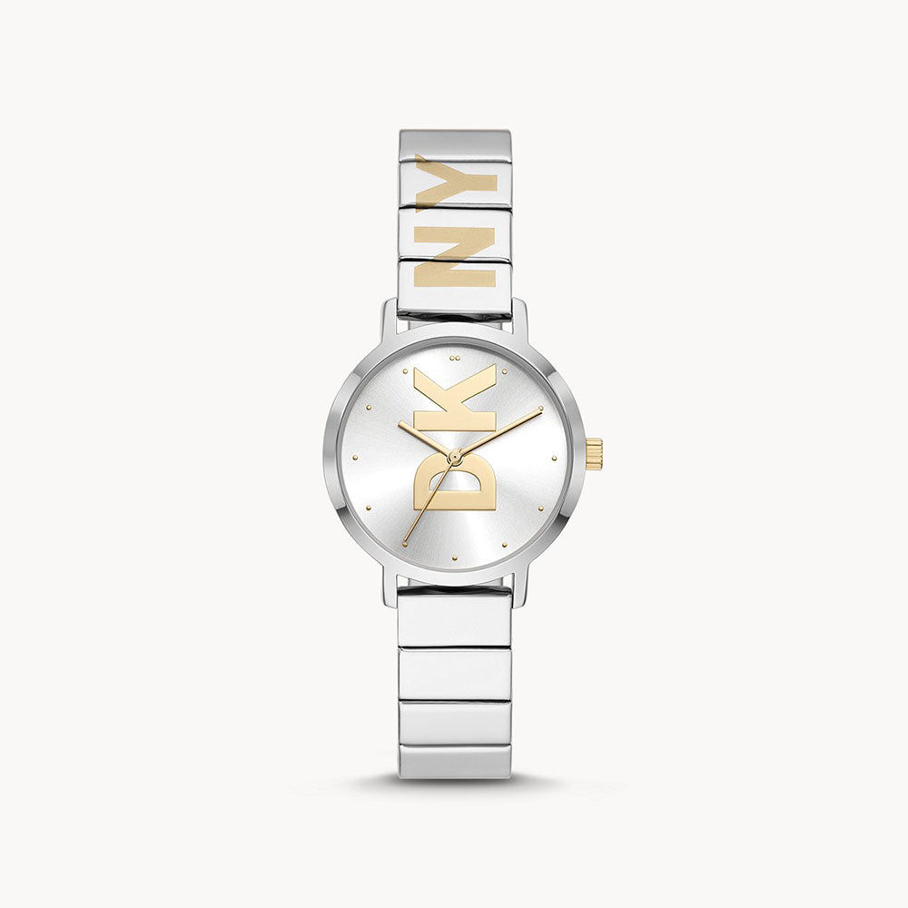 Dkny stainless steel discount watch