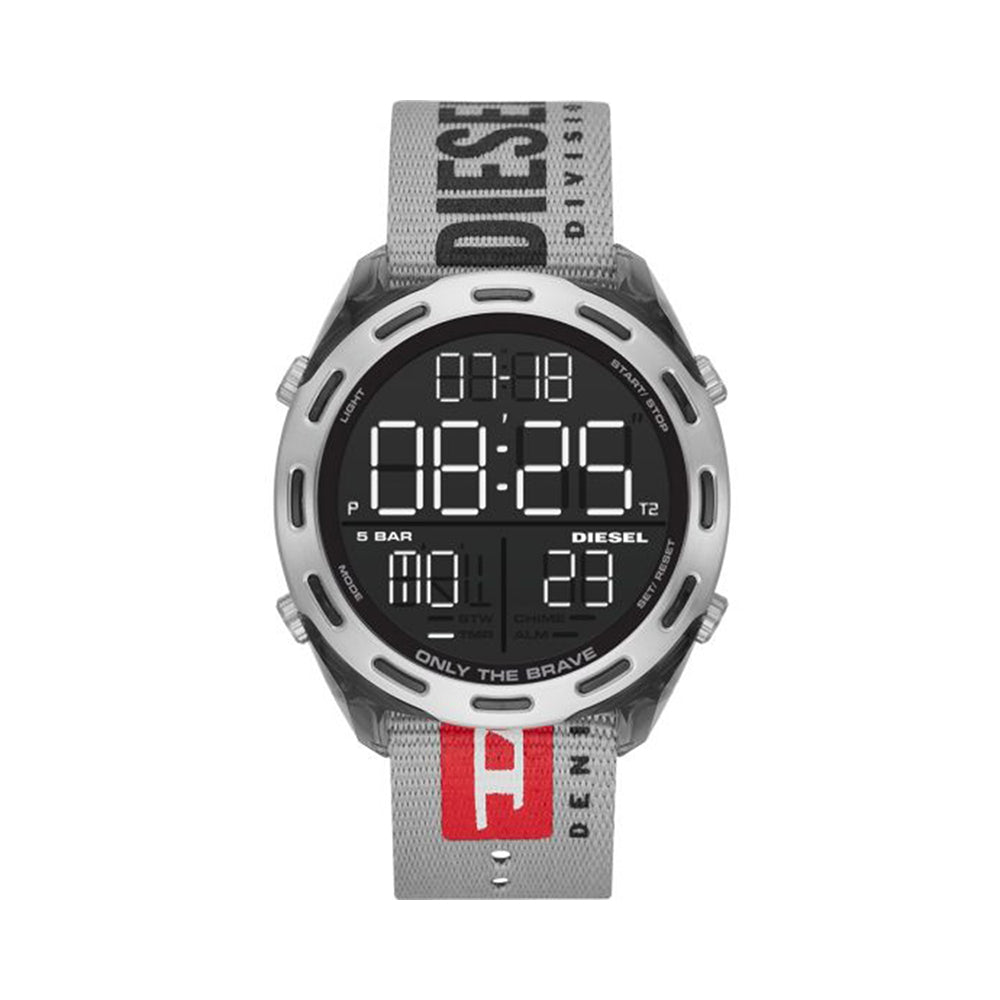 DZ LI DIGITAL WATCH 0 JWL SS FABRIC STP