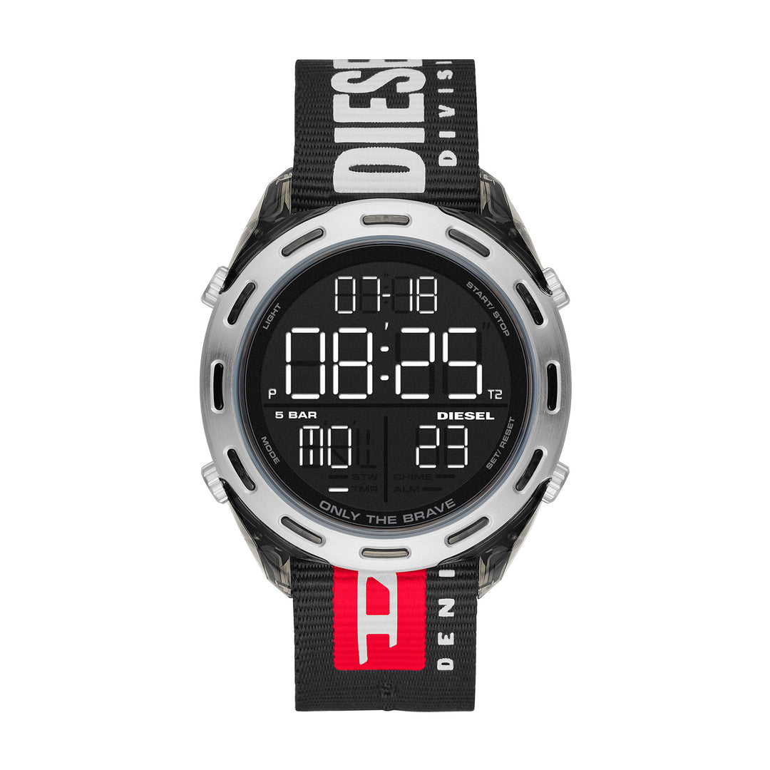 DIESEL Men's Crusher Fashion Digital Watch