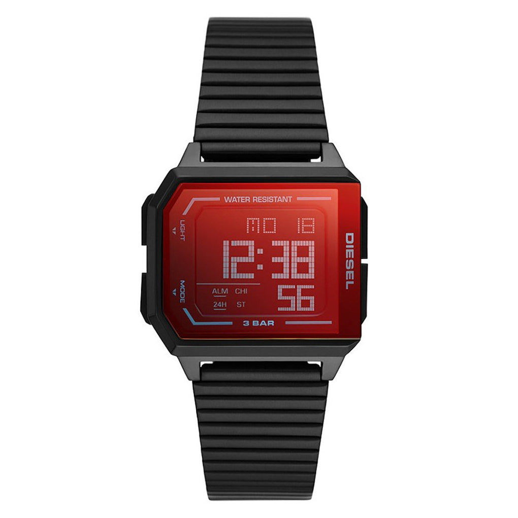 DIESEL ANADIGI WATCH 0 JWL SS METAL BRACELET