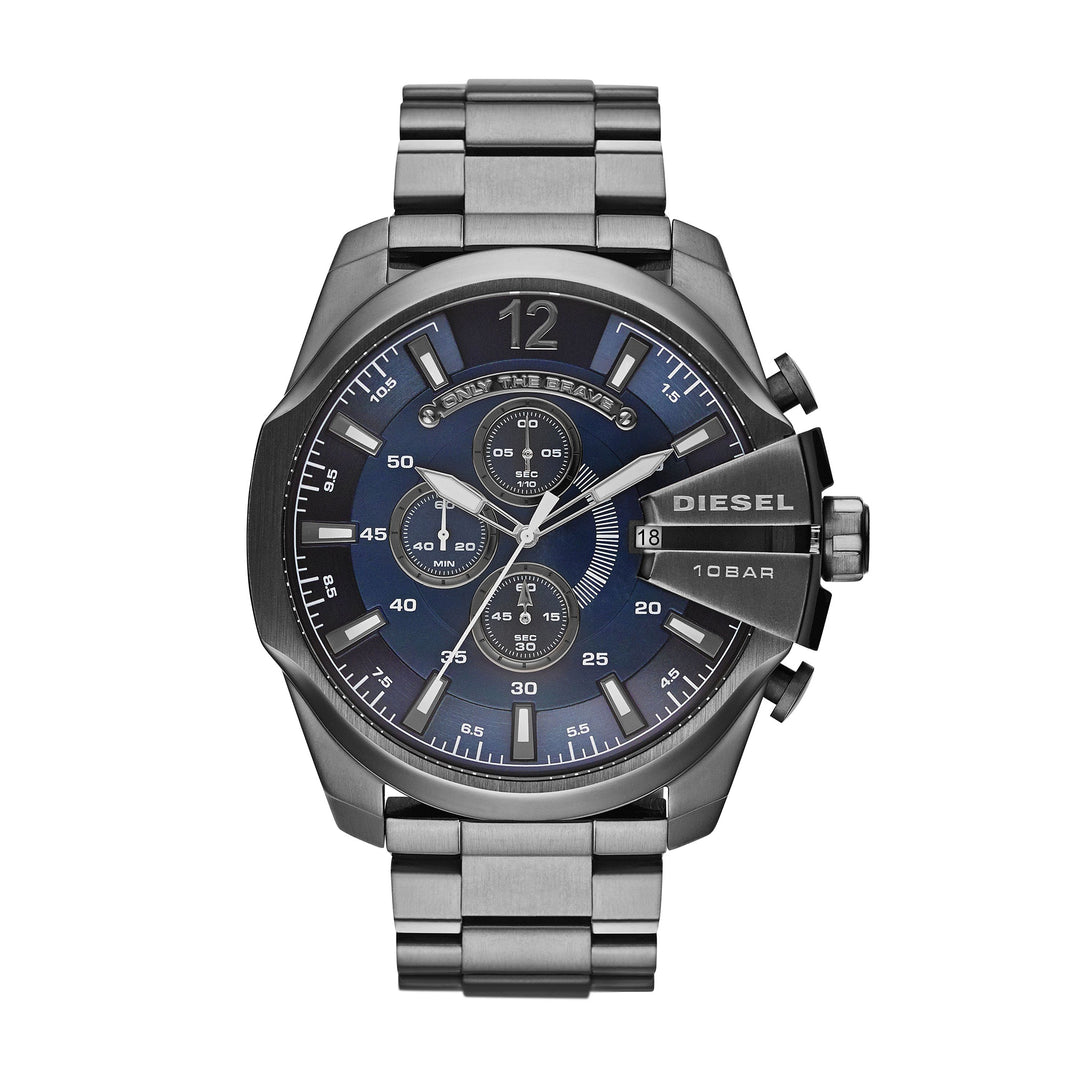 DIESEL Men's Mega Chief Fashion Quartz Watch