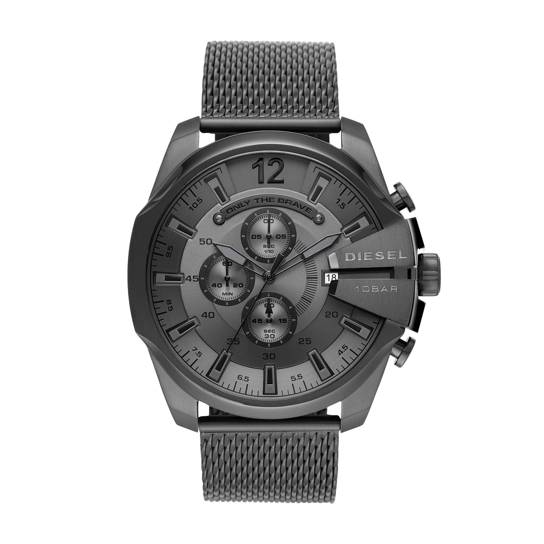 DIESEL Men's Mega Chief Fashion Quartz Watch