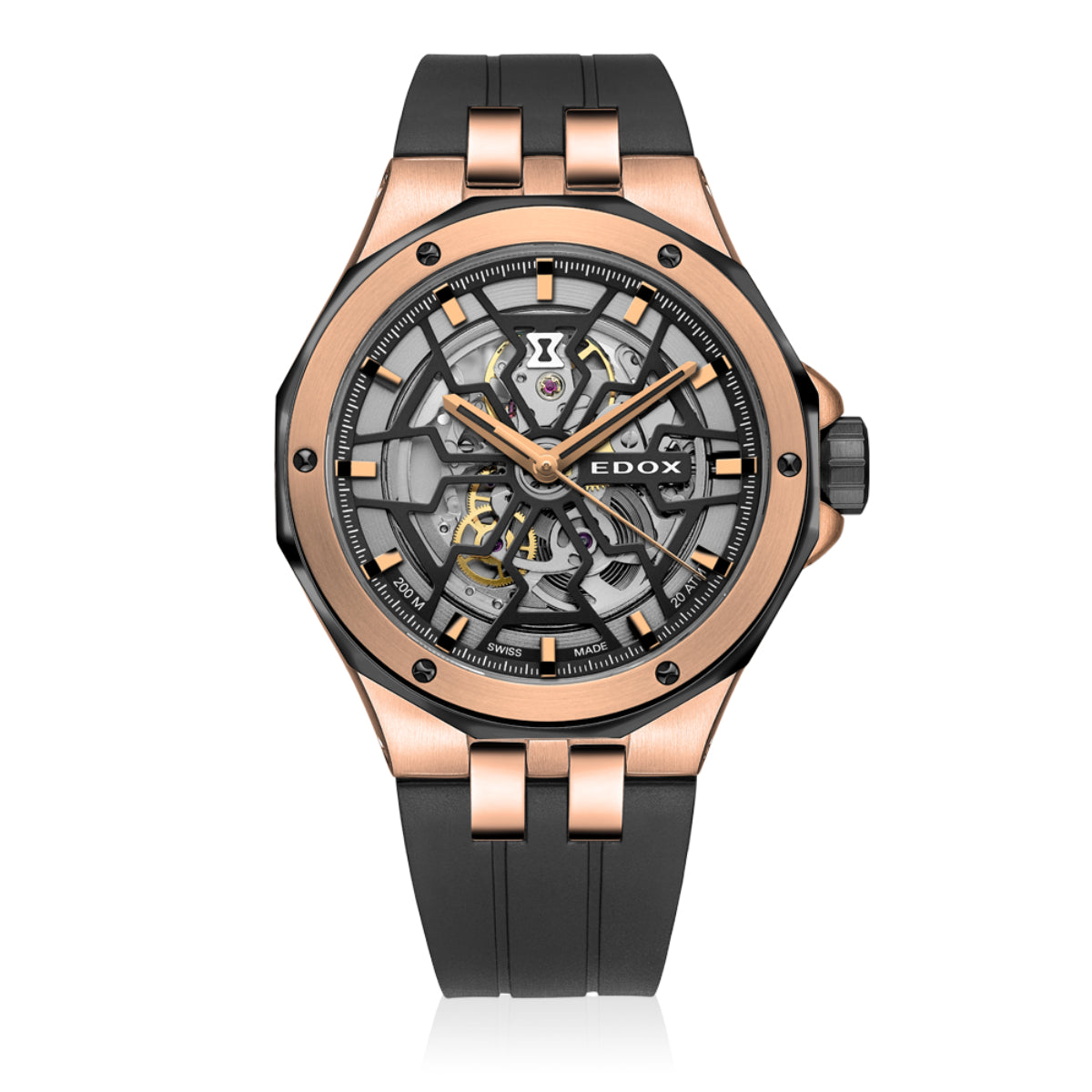 Shop EDOX Men's Delfin Mecano Automatic Watch - The Watch House UAE