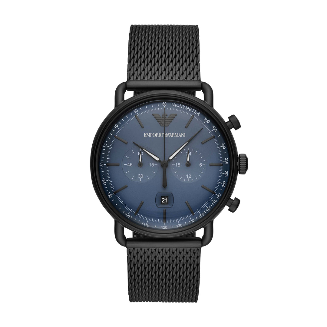 EMPORIO ARMANI ANALOG WATCH 0 JWL SS METAL BRACELET