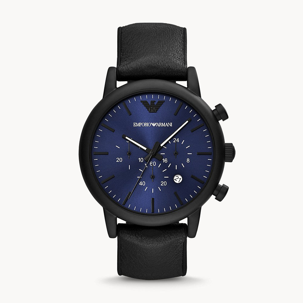 EMPORIO ARMANI MEN'S CHRONOGRAPH STAINLESS STEEL WATCH