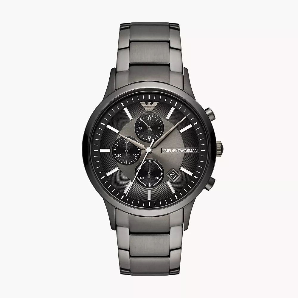 EMPORIO ARMANI RENATO MEN'S STAINLESS STEEL WATCH