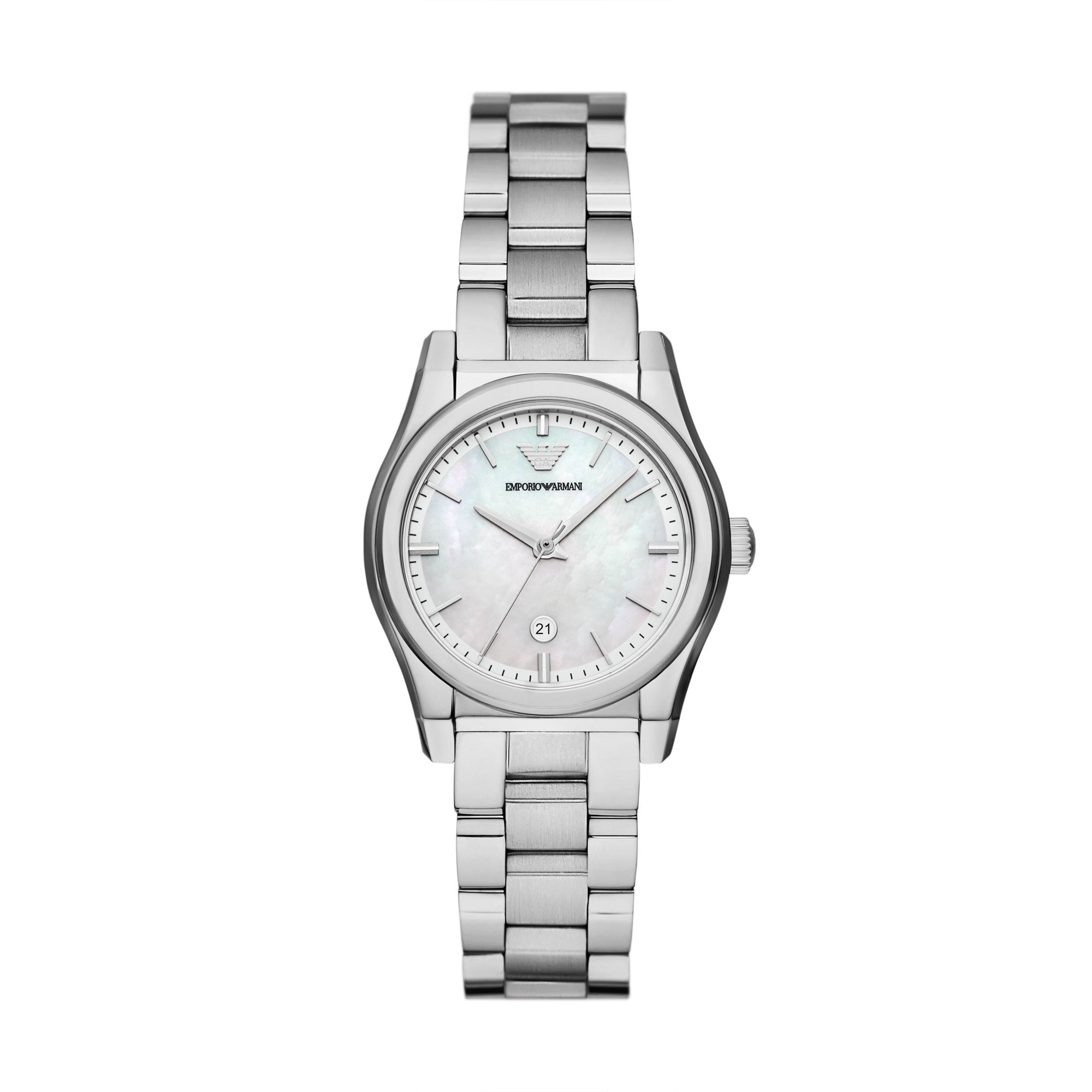 EMPORIO ARMANI FEDERICA WOMEN S STAINLESS STEEL WATCH The Watch