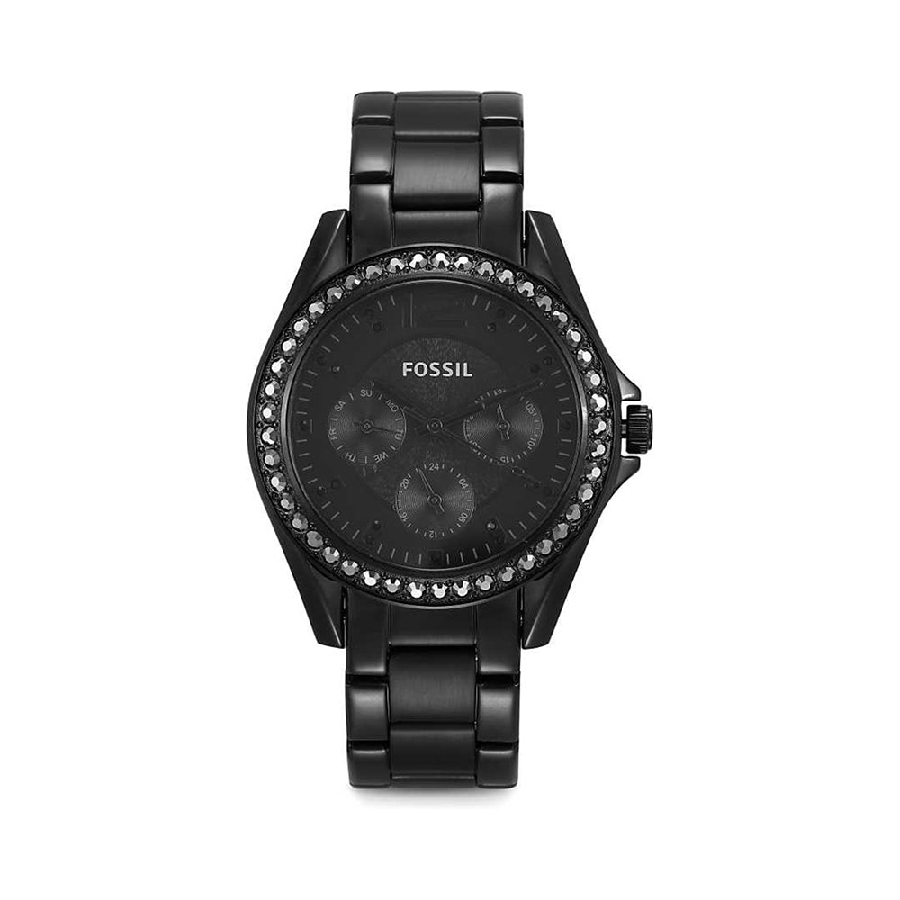 Fossil Analog Women's Watch Stainless Steel Metal Bracelet - ES4519