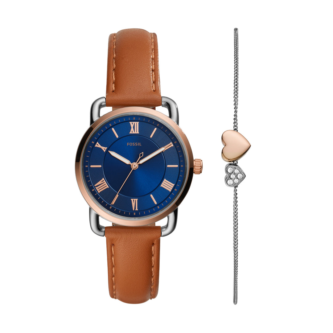 Fossil Copeland Fashion Quartz Women's Watch - ES4913SET