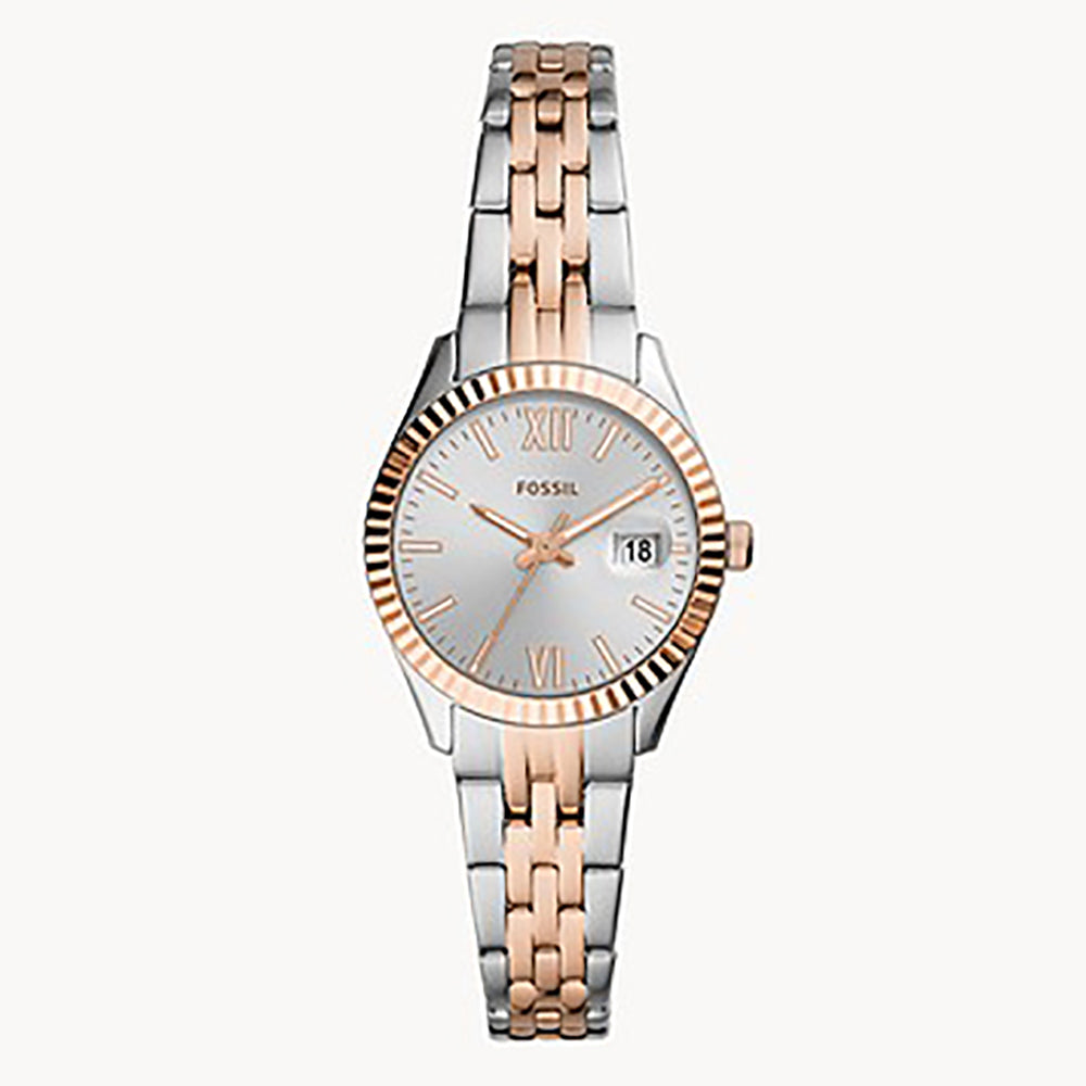 Fossil Analog Men's Watch Gold Plated Metal Bracelet - ES4989