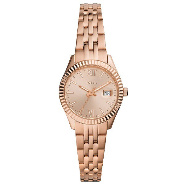Fossil Analog Men's Watch Gold Plated Metal Bracelet - ES4992